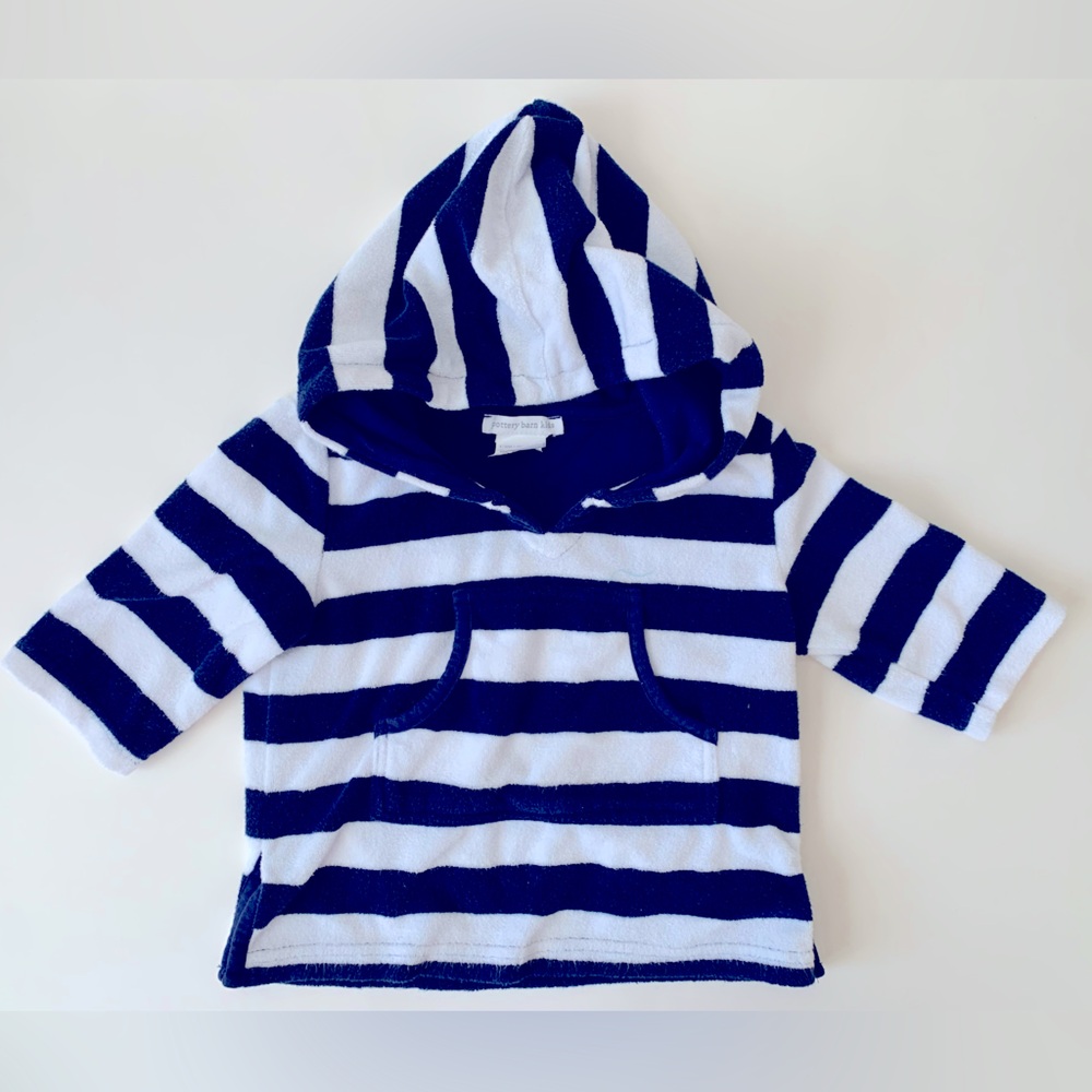 Pottery Barn Kids Hooded Swim Cover Up, 6-12mo in excellent condition